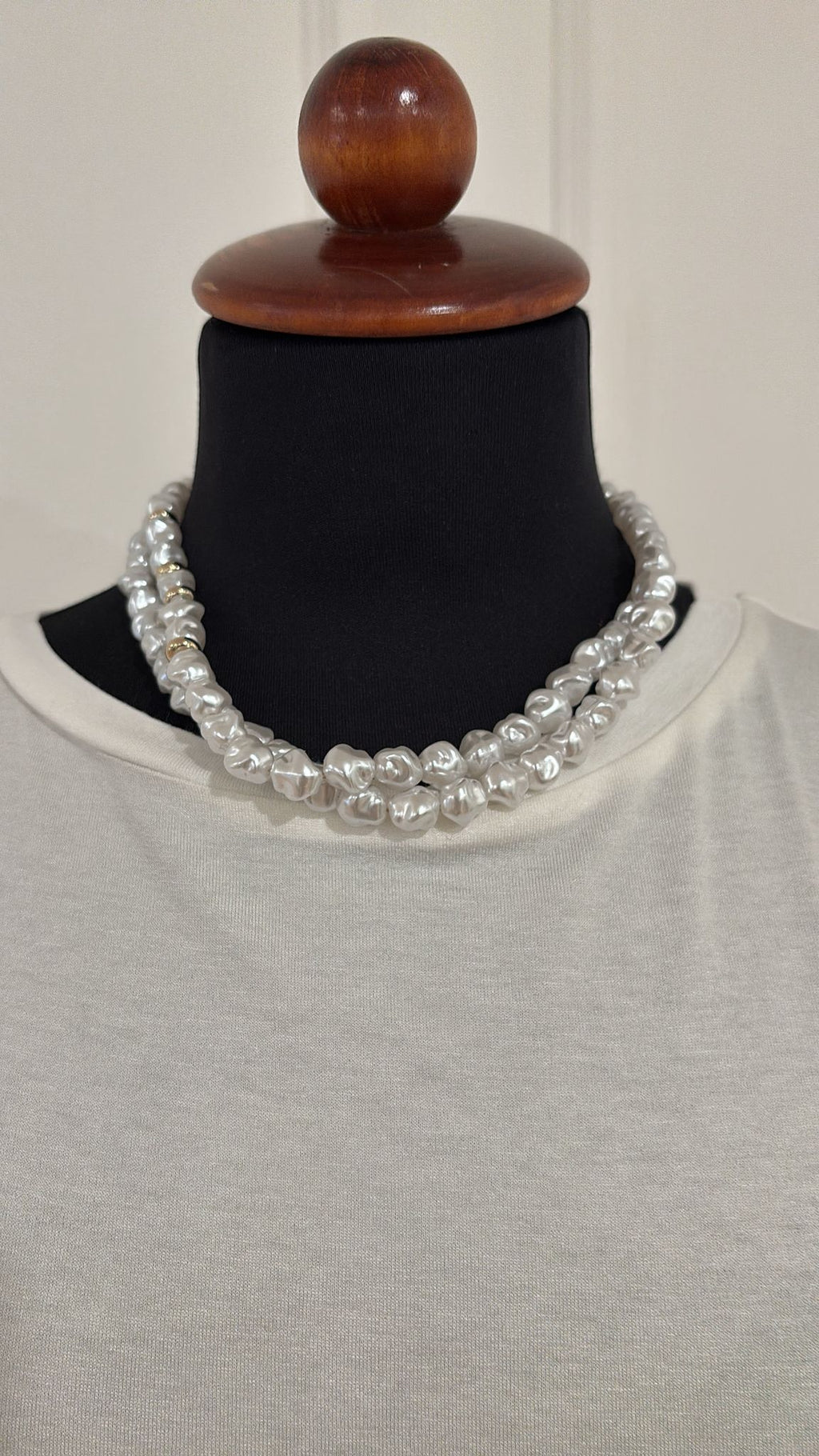 Collana Pulvino perla Emme Marella