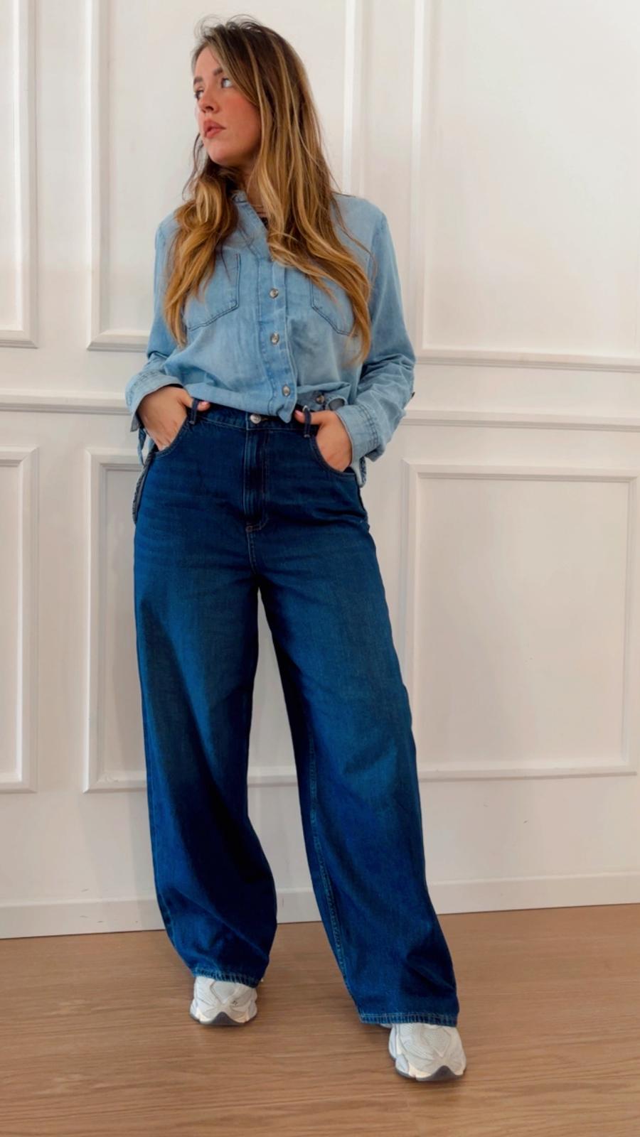 Jeans Paulina vita alta Only