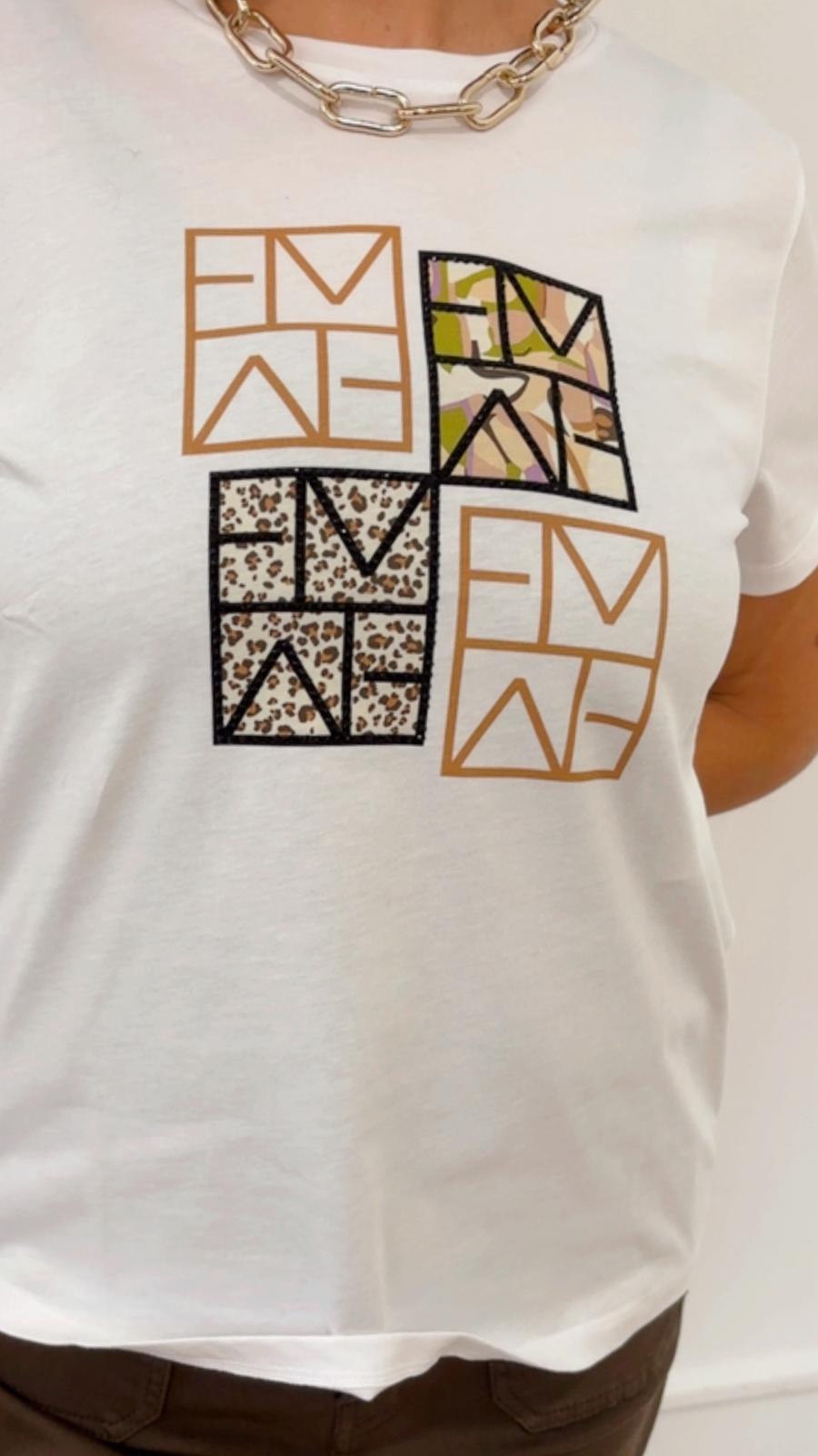 T-shirt ricamo Marea Emme Marella