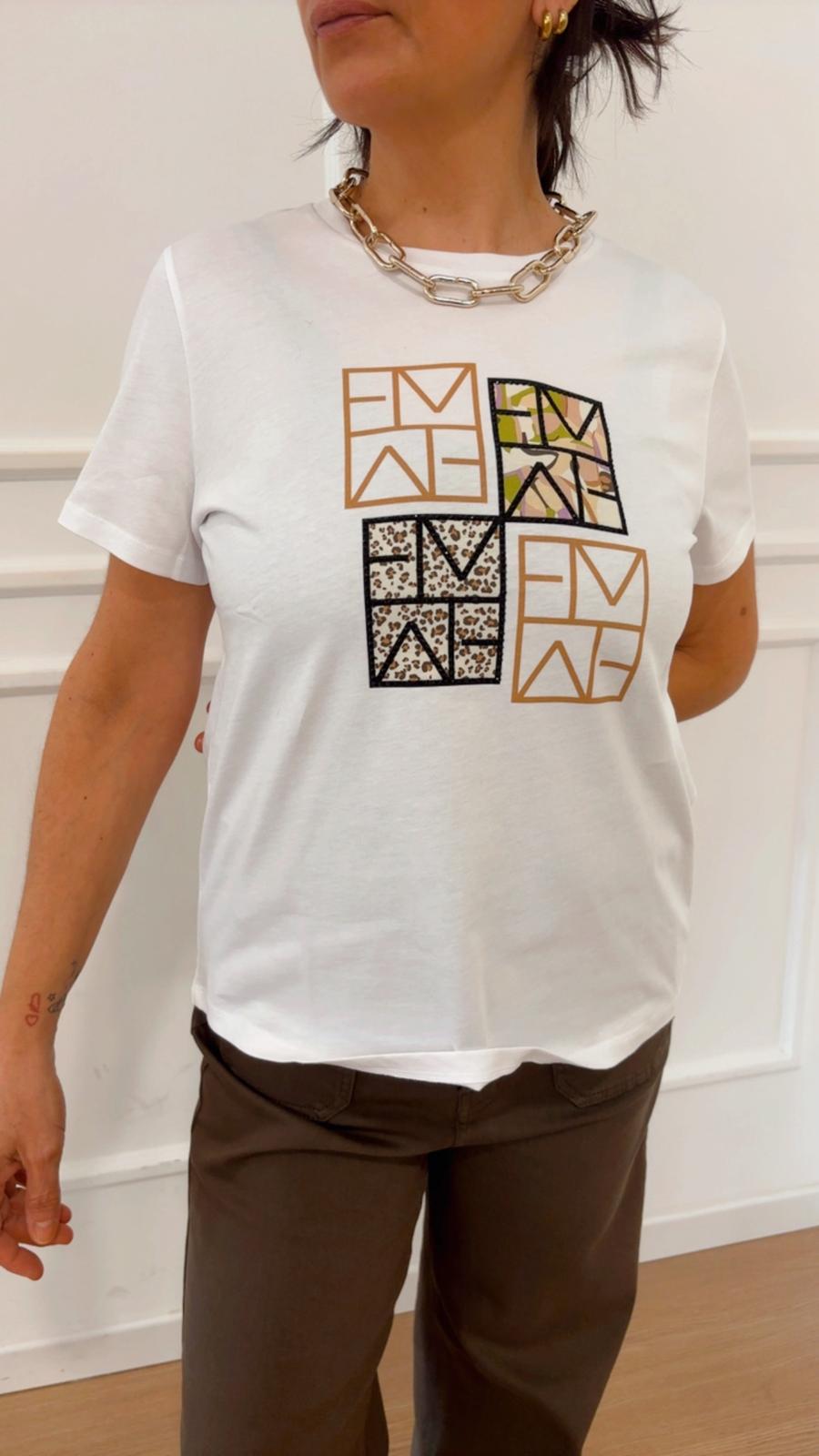 T-shirt ricamo Marea Emme Marella