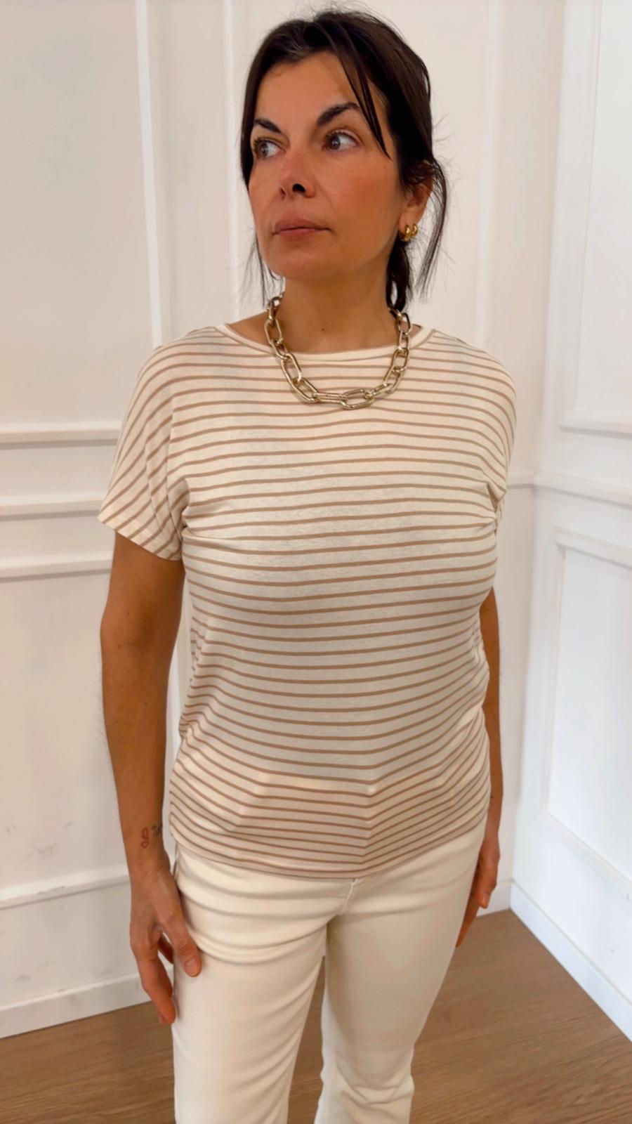 T-shirt in maglia Emme Marella Fervida