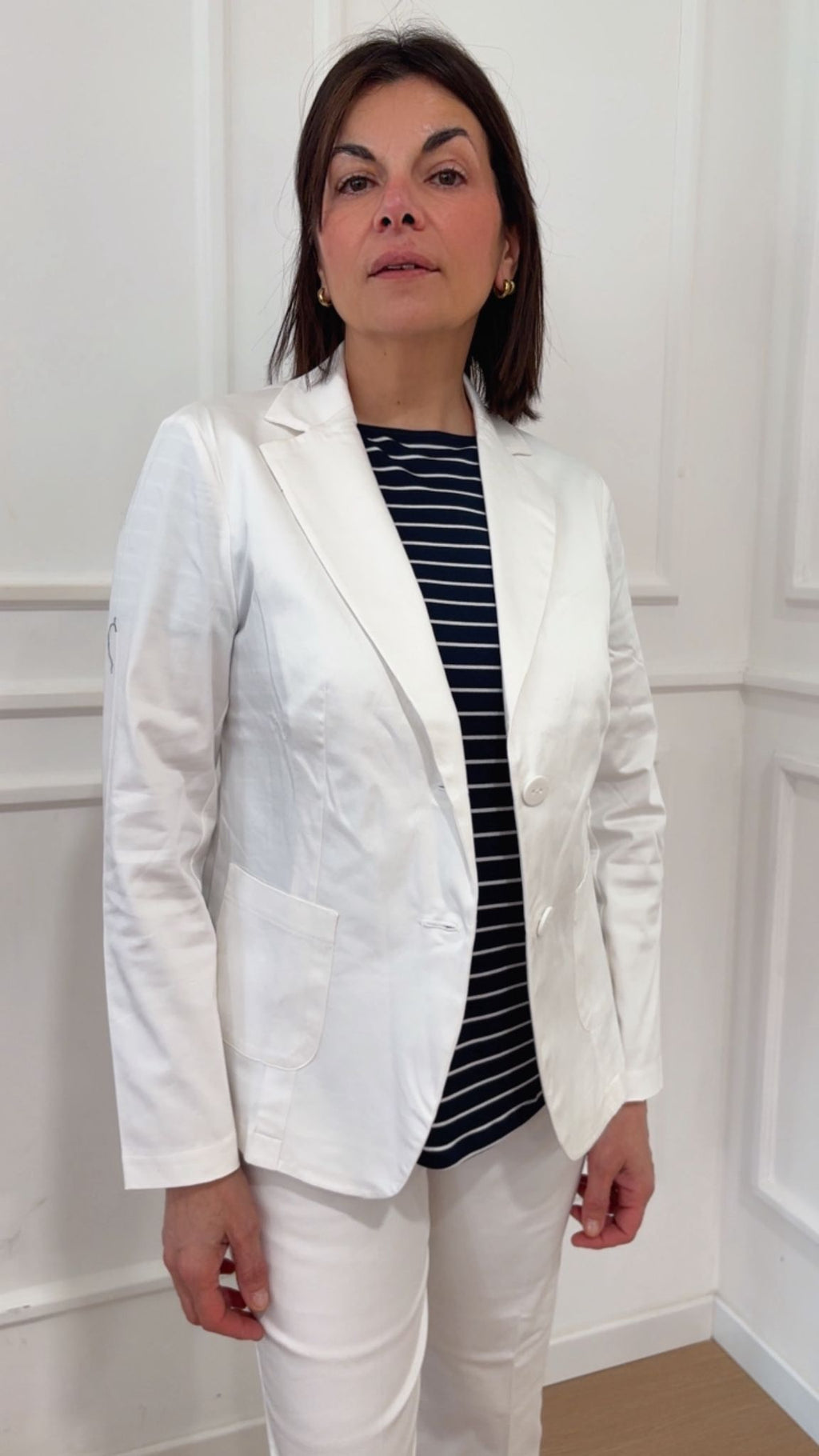 Blazer due bottoni rasatello Ragno DN22GA