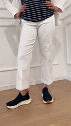 Pantalone rasatello cropped DC62PM Ragno