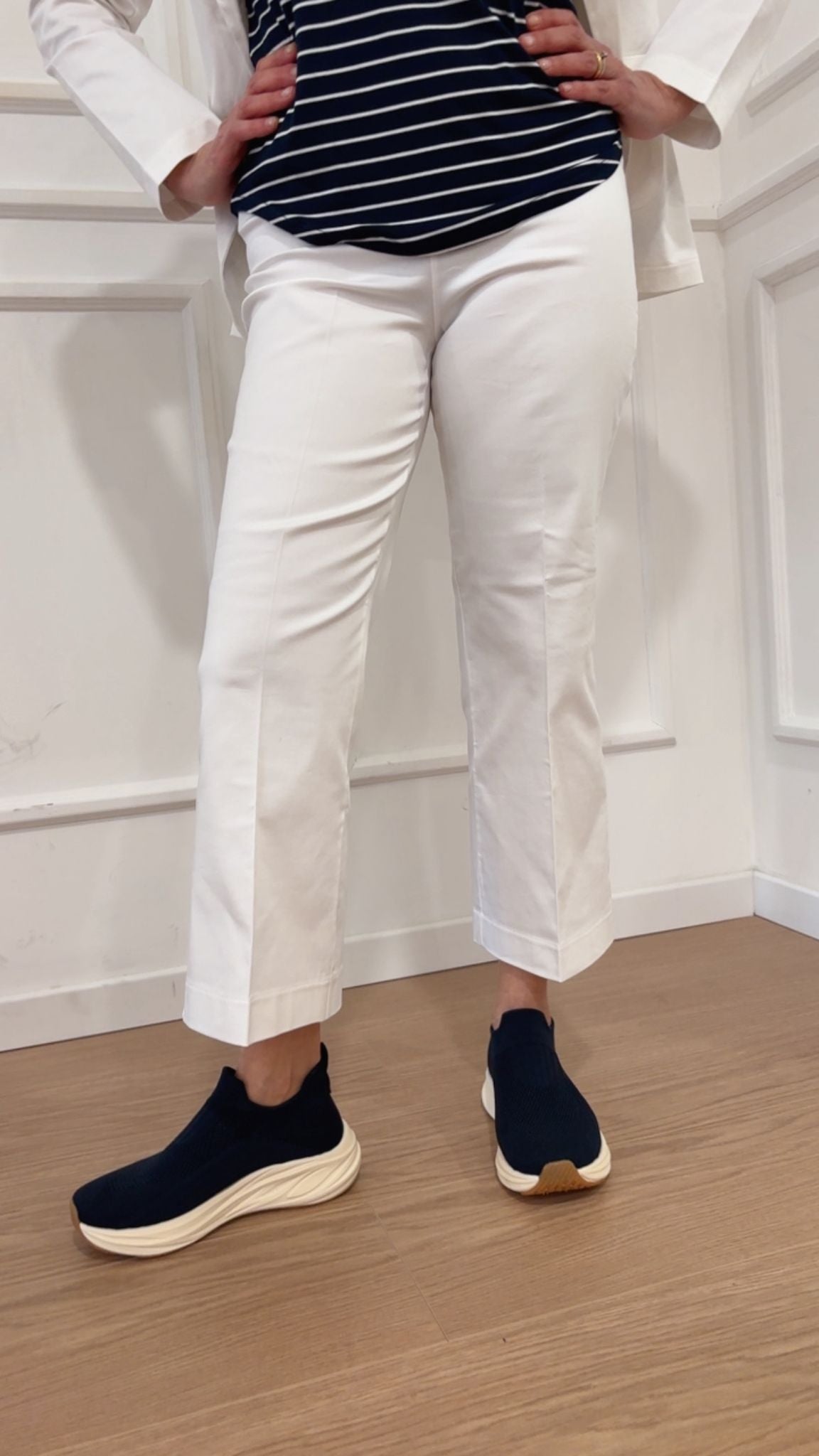 Pantalone rasatello cropped DC62PM Ragno