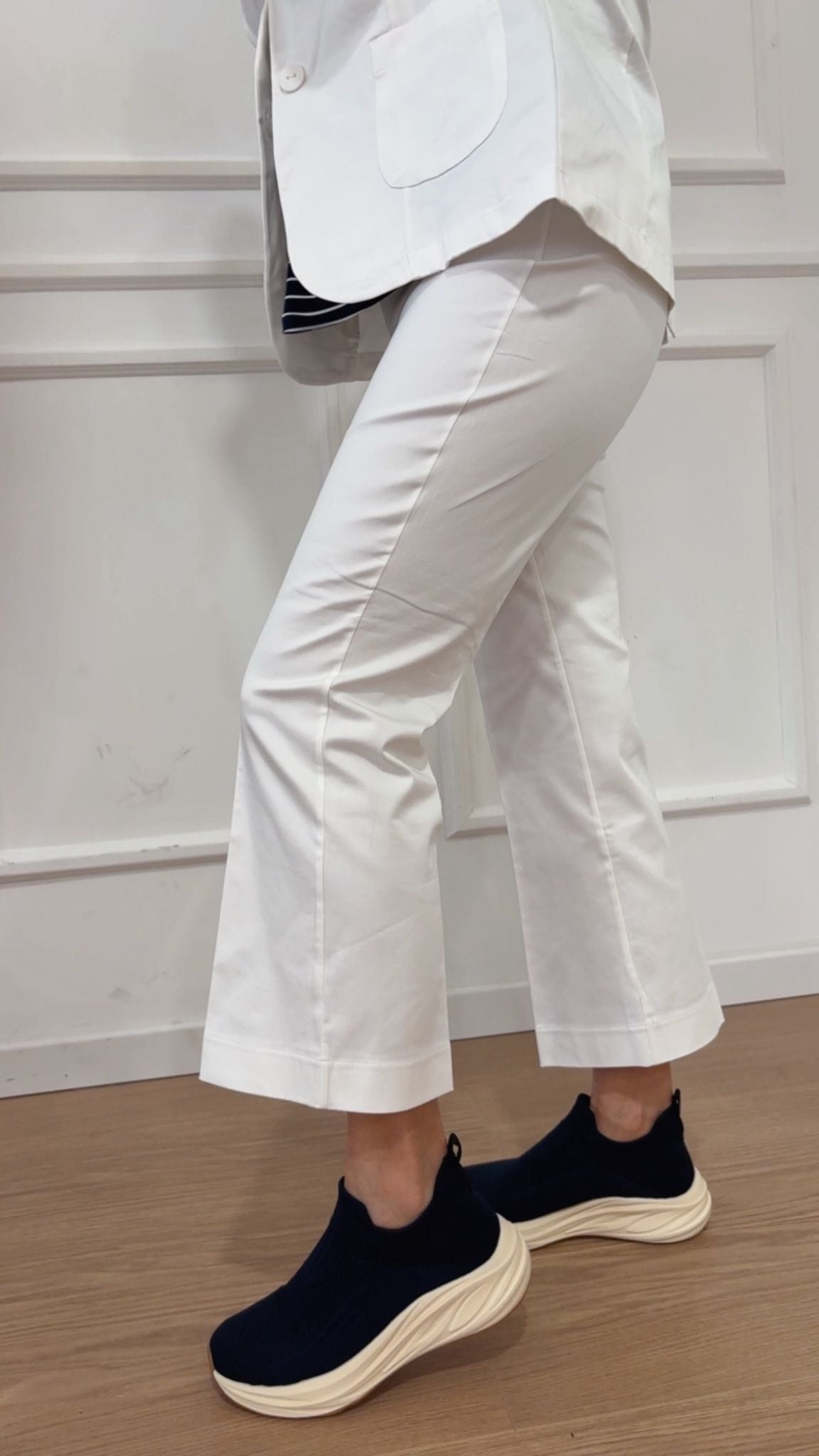 Pantalone rasatello cropped DC62PM Ragno