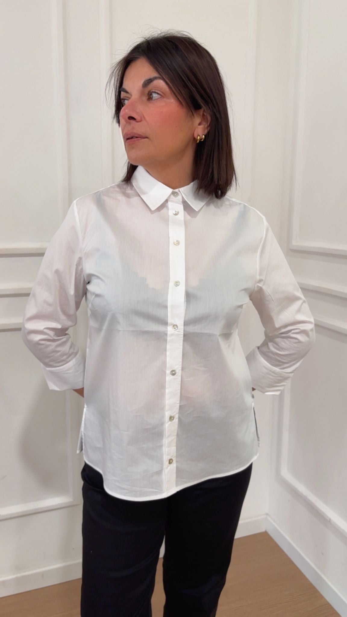 Camicia manica 3/4 DS52SW Ragno