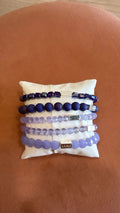 Bracciale pietre Kamani blu