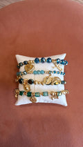 Bracciale charms Kamani verde 3