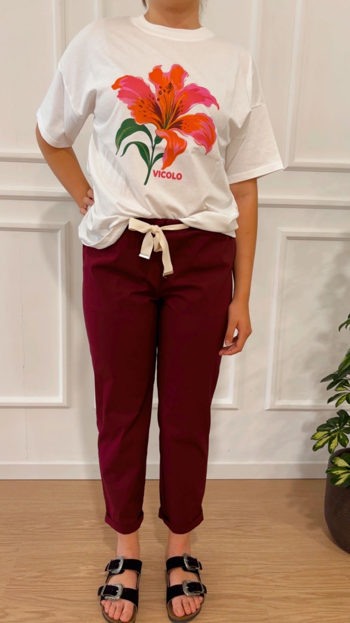 T-shirt Vicolo fiore