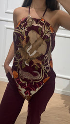 top foulard con girocollo Tensione In