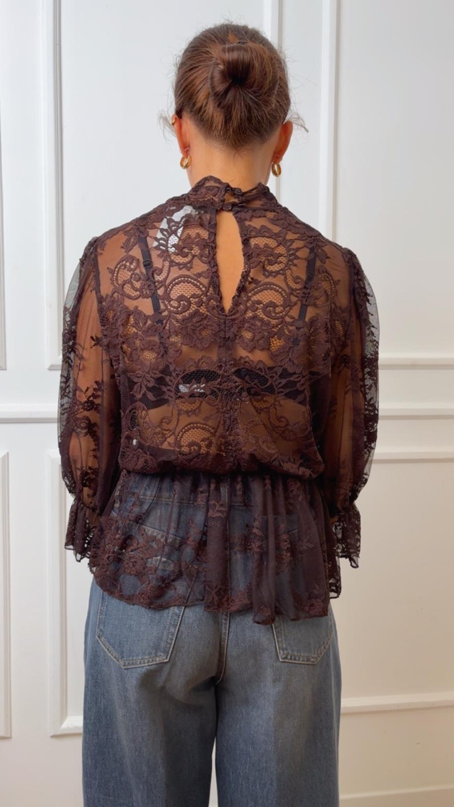 Blusa in pizzo TAC0133 VICOLO