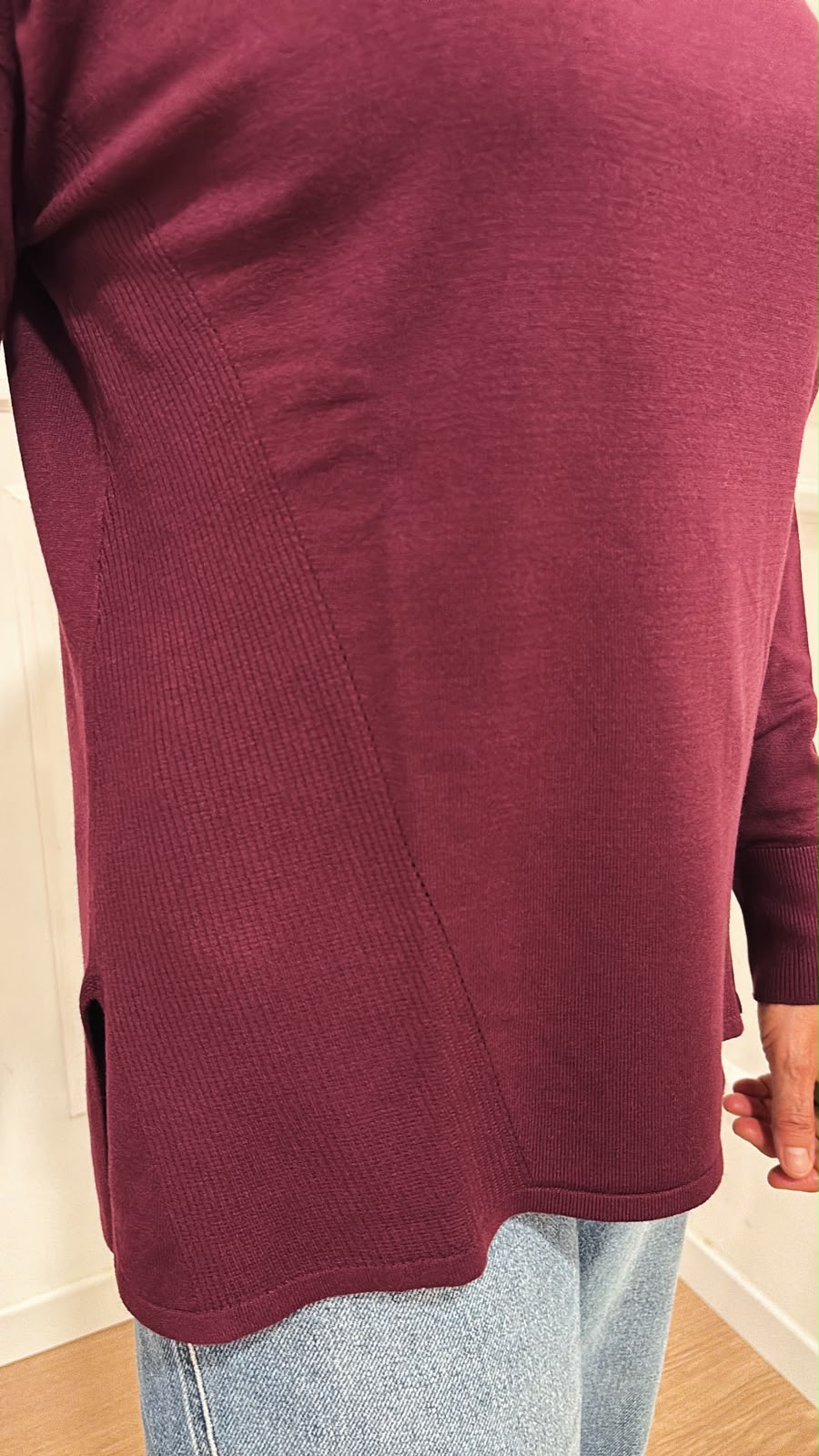 Maglia over scollo barca MARKUP