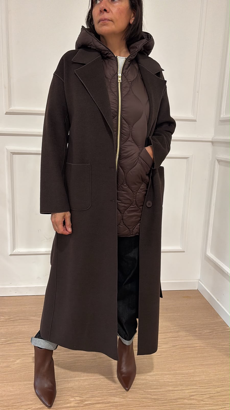 Cappotto lungo soft DQ61KL RAGNO
