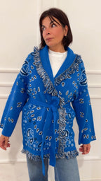 Cardigan bandana W6HMG38 TENSIONE IN