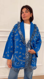 Cardigan bandana W6HMG38 TENSIONE IN