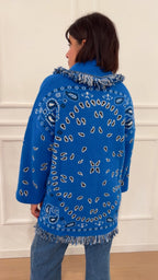 Cardigan bandana W6HMG38 TENSIONE IN
