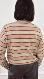 Girocollo righe 26691 TENSIONE IN