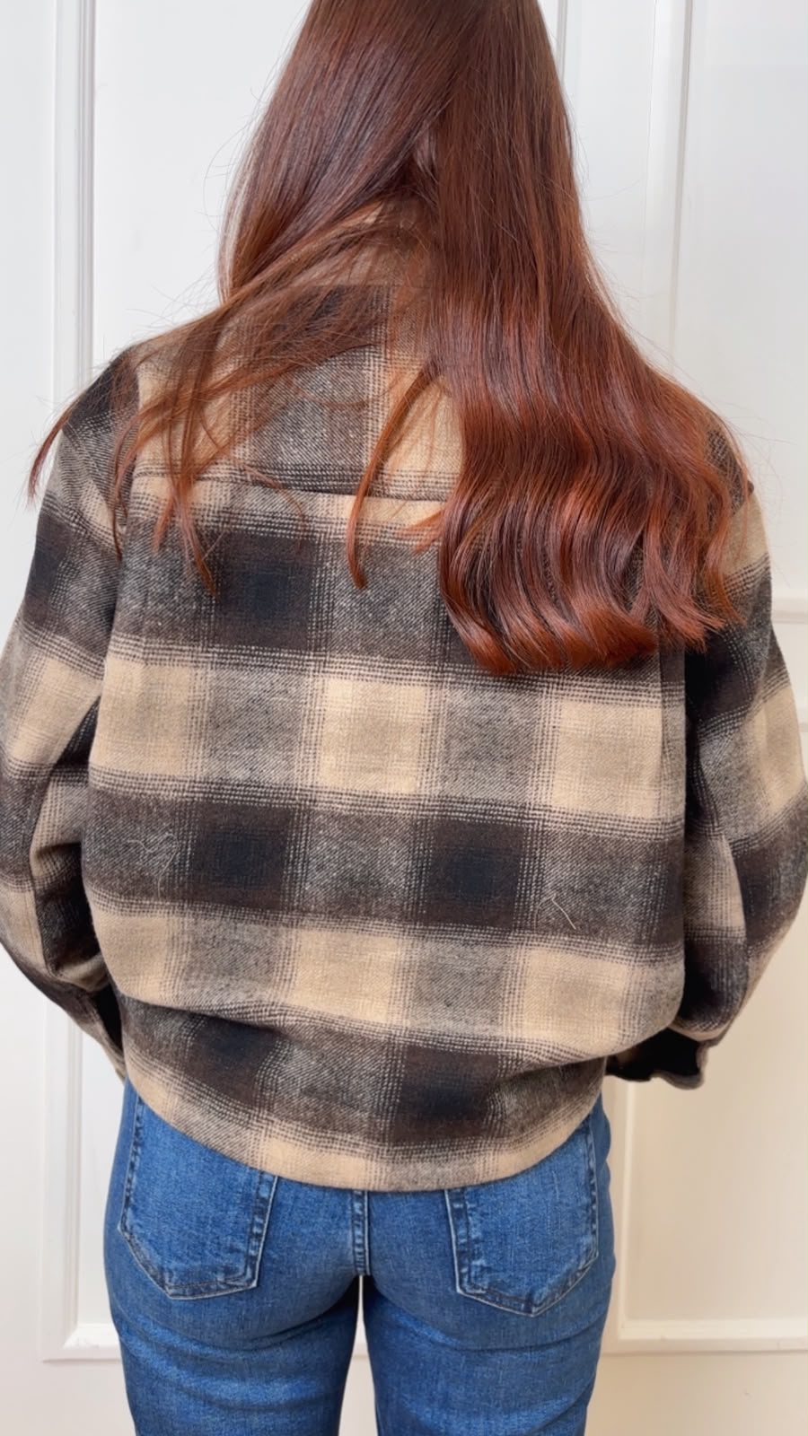 Camicia giacca a quadri Giorgia ONLY