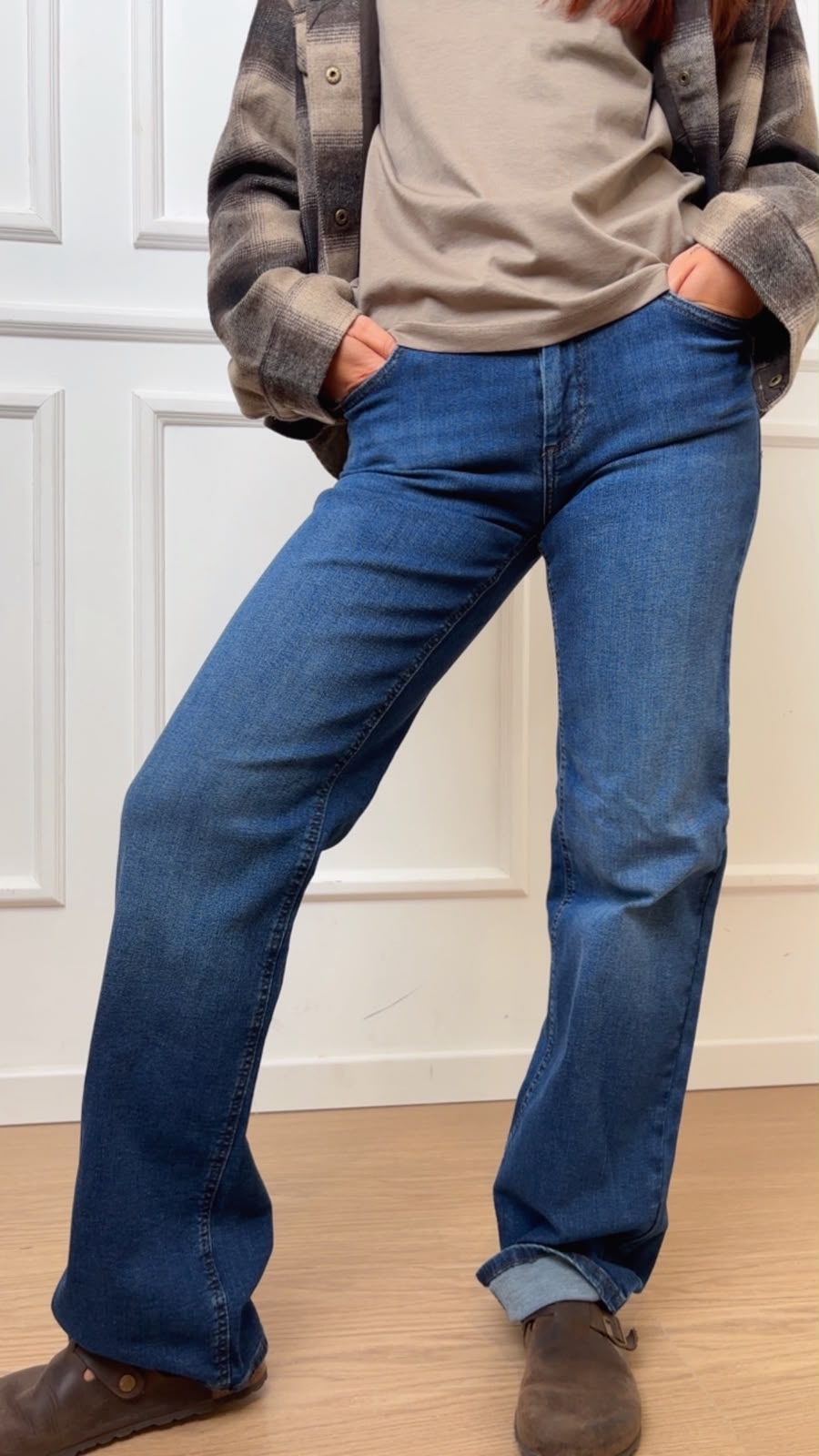 Jeans Blush vita media ONLY