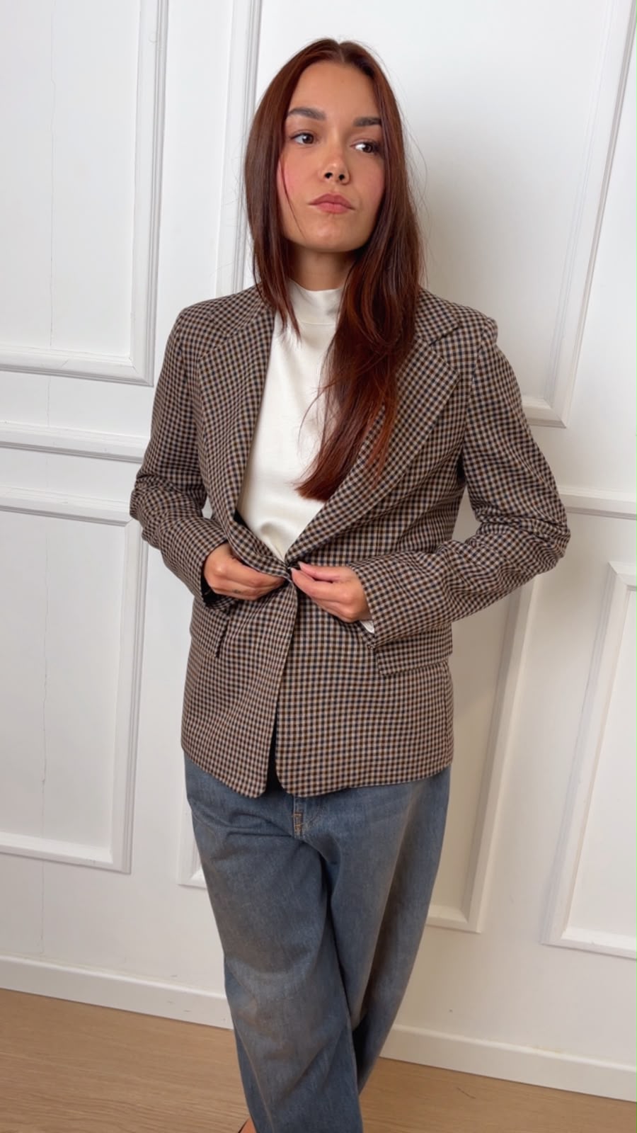 Blazer quadretti TAC0444 VICOLO