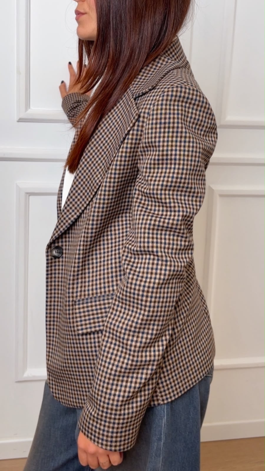 Blazer quadretti TAC0444 VICOLO