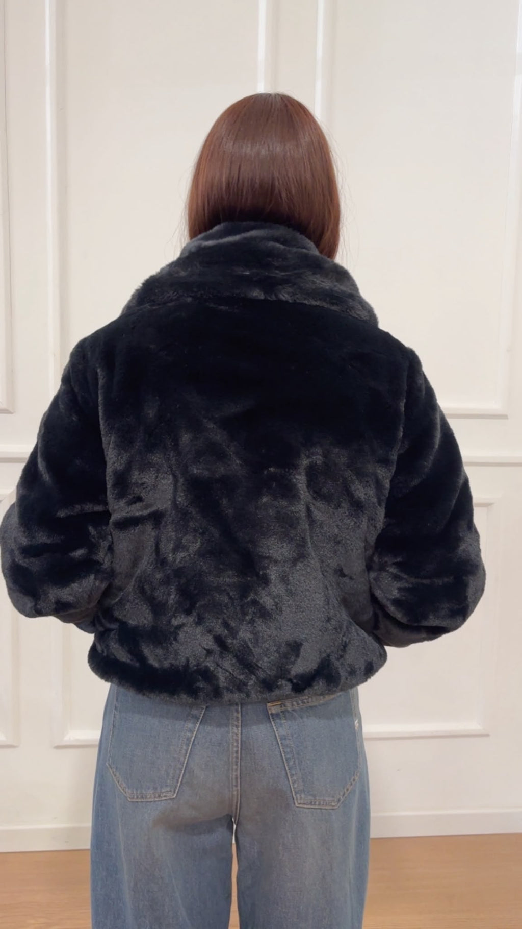 Bomber eco-fur D31352W SAVE THE DUCK