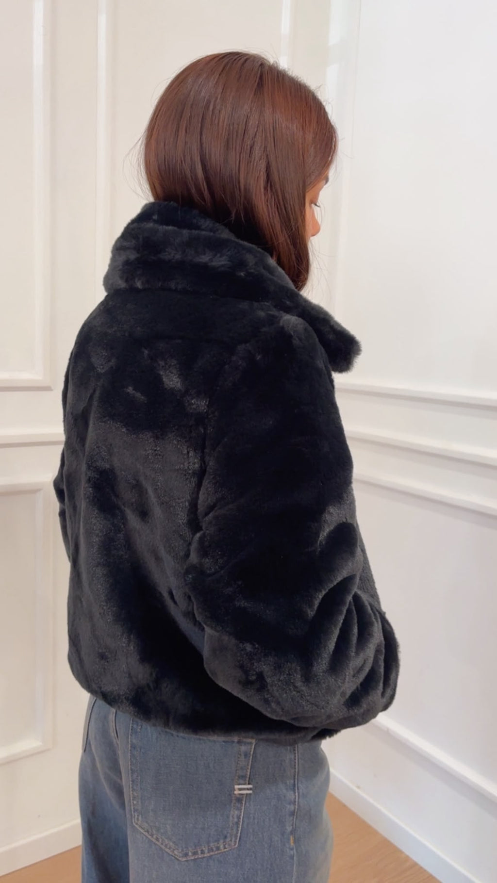 Bomber eco-fur D31352W SAVE THE DUCK