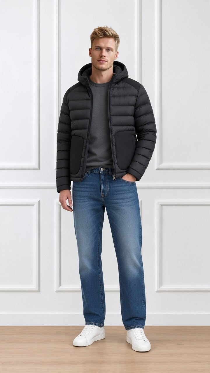 Piumino con tasche stretch 12000000 COLMAR ORIGINALS