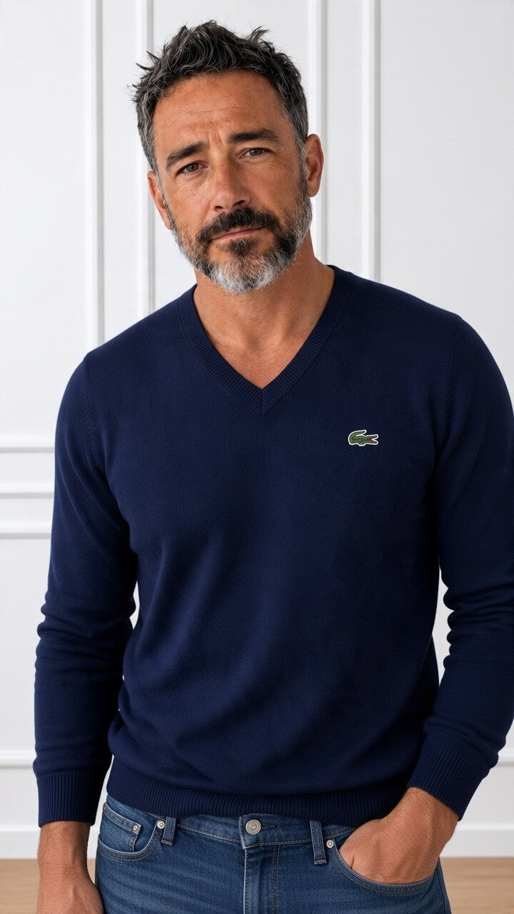Maglia scollo a V AH3221 LACOSTE