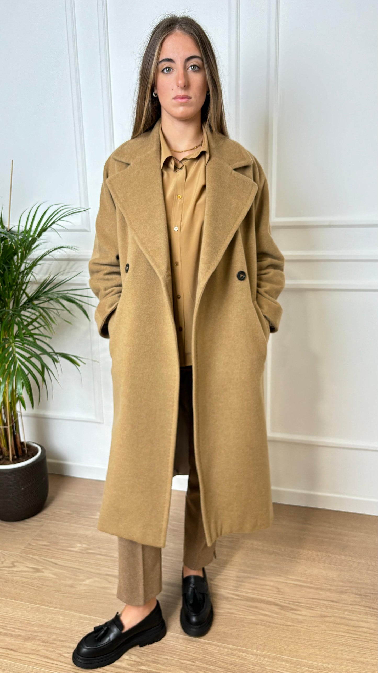 Emme Marella Estremo 001 Wool Blend Coat