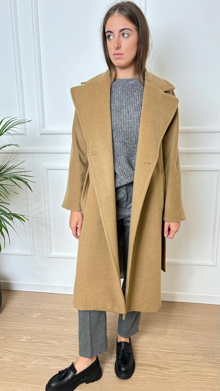 Emme Marella Estremo 001 Wool Blend Coat