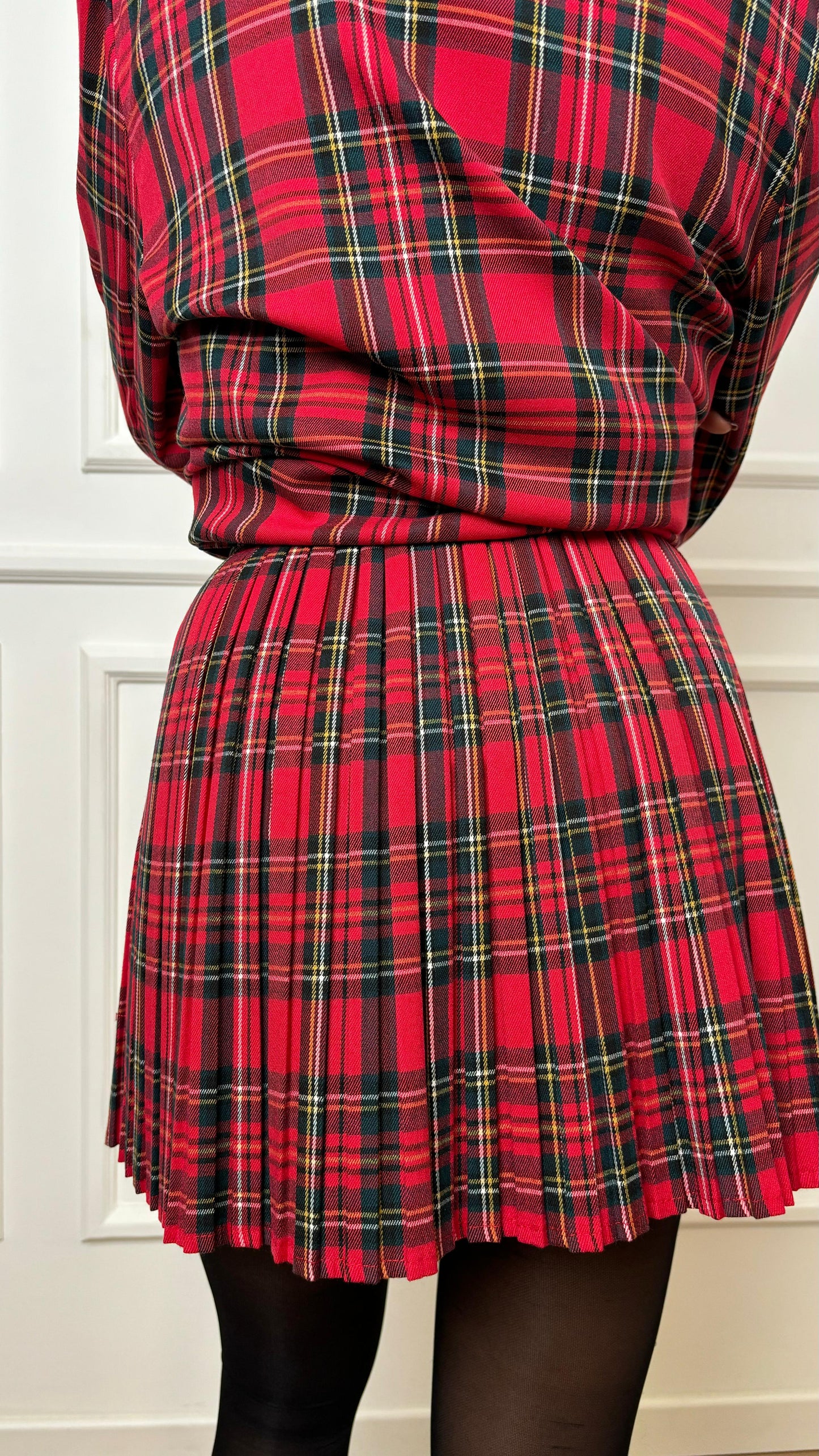 Mini tartan plisset Lokita LOK0440