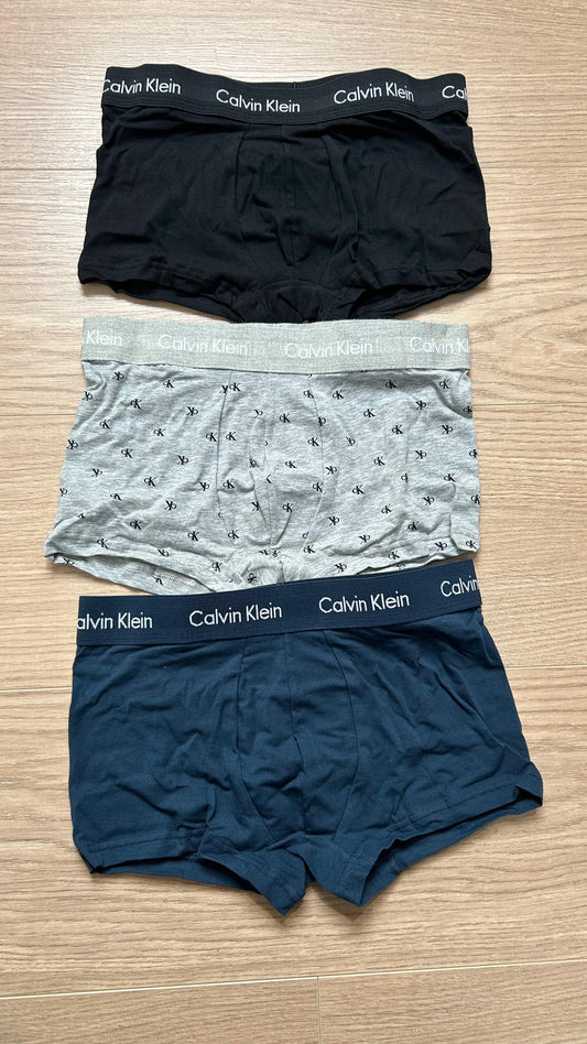 Boxer 3 pack cotton stretch Calvin Klein 0000U2664G QY5