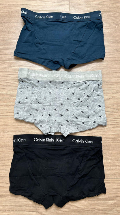 Boxer 3 pack cotton stretch Calvin Klein 0000U2664G QY5