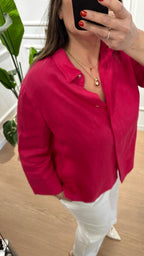 Camicia giacca 5114P0 Elena Mirò corallo