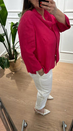 Camicia giacca 5114P0 Elena Mirò corallo