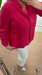 Camicia giacca 5114P0 Elena Mirò corallo