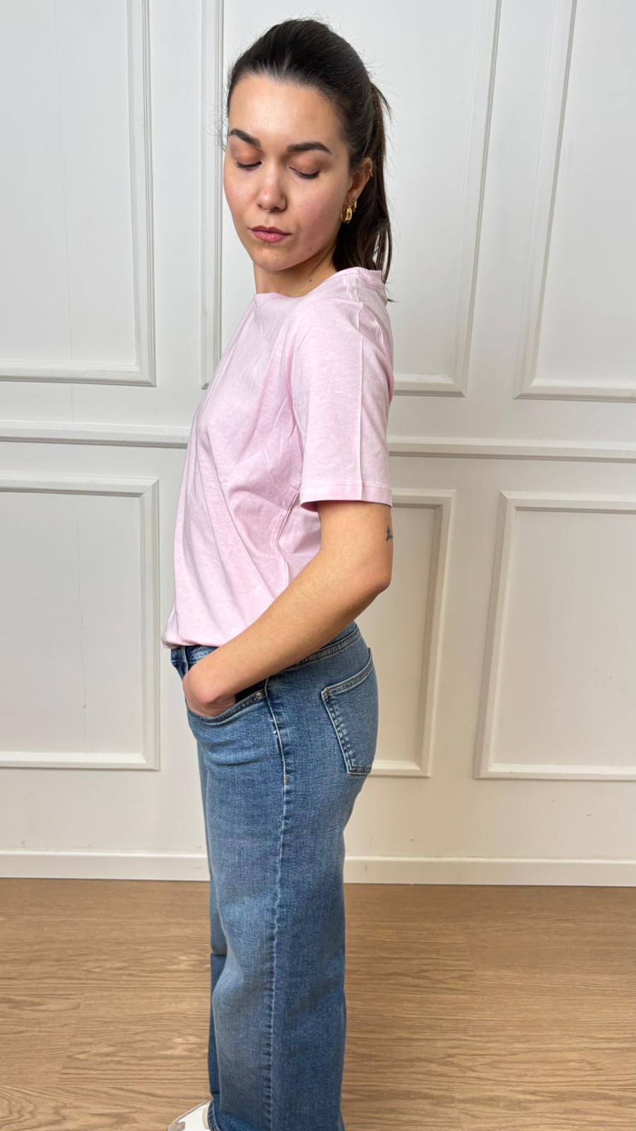 T-Shirt basic girocollo Only