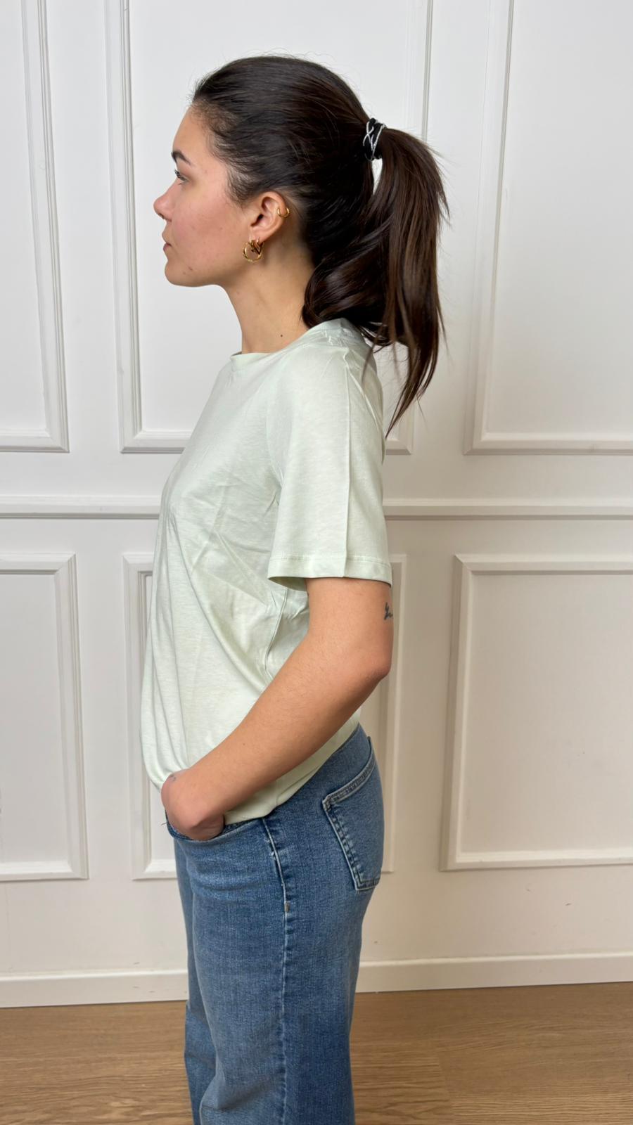 T-Shirt basic girocollo Only