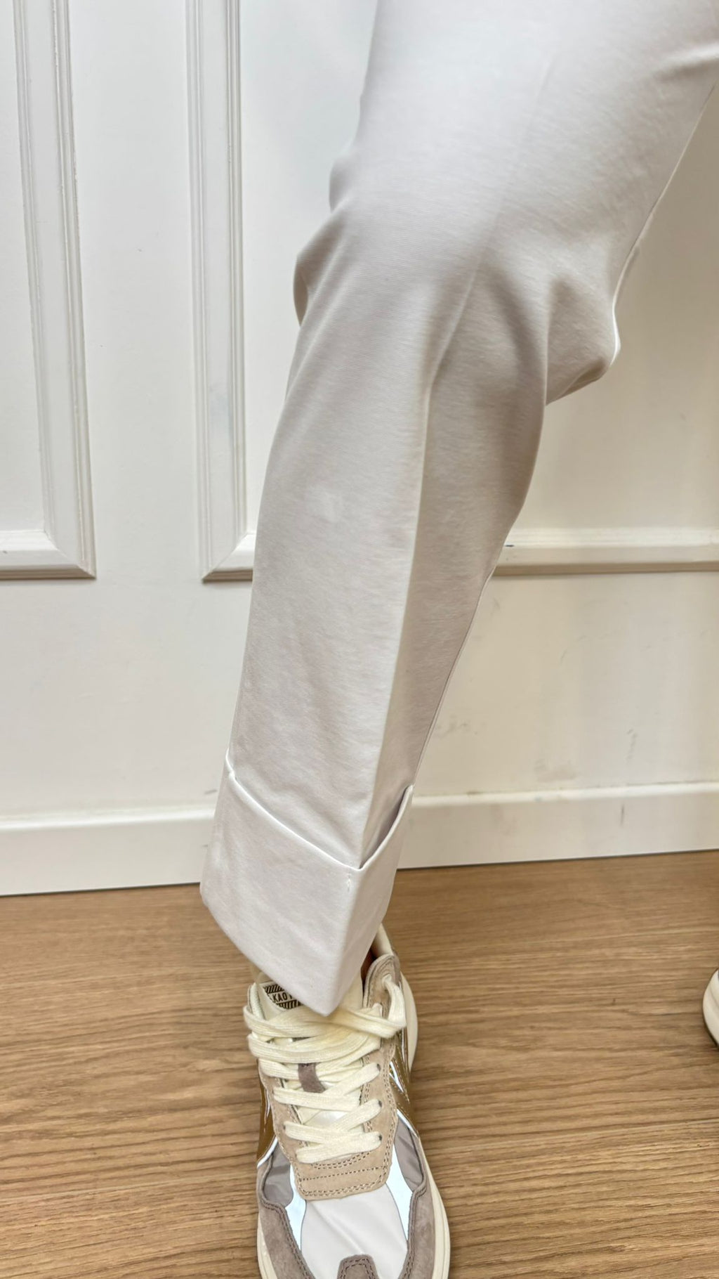 Pantalone slim straight Ragno D293PW