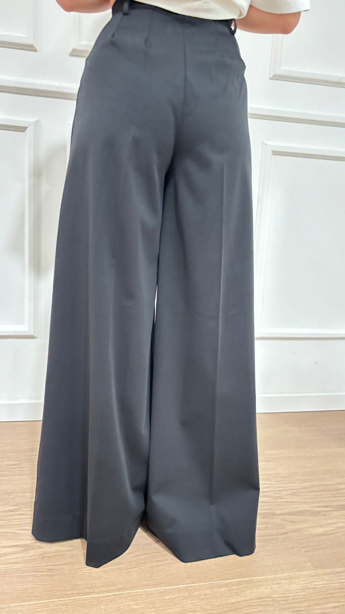 Pantalone wide leg Ragno DS82PA