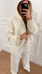 Felpa zip crop Only Scarlett