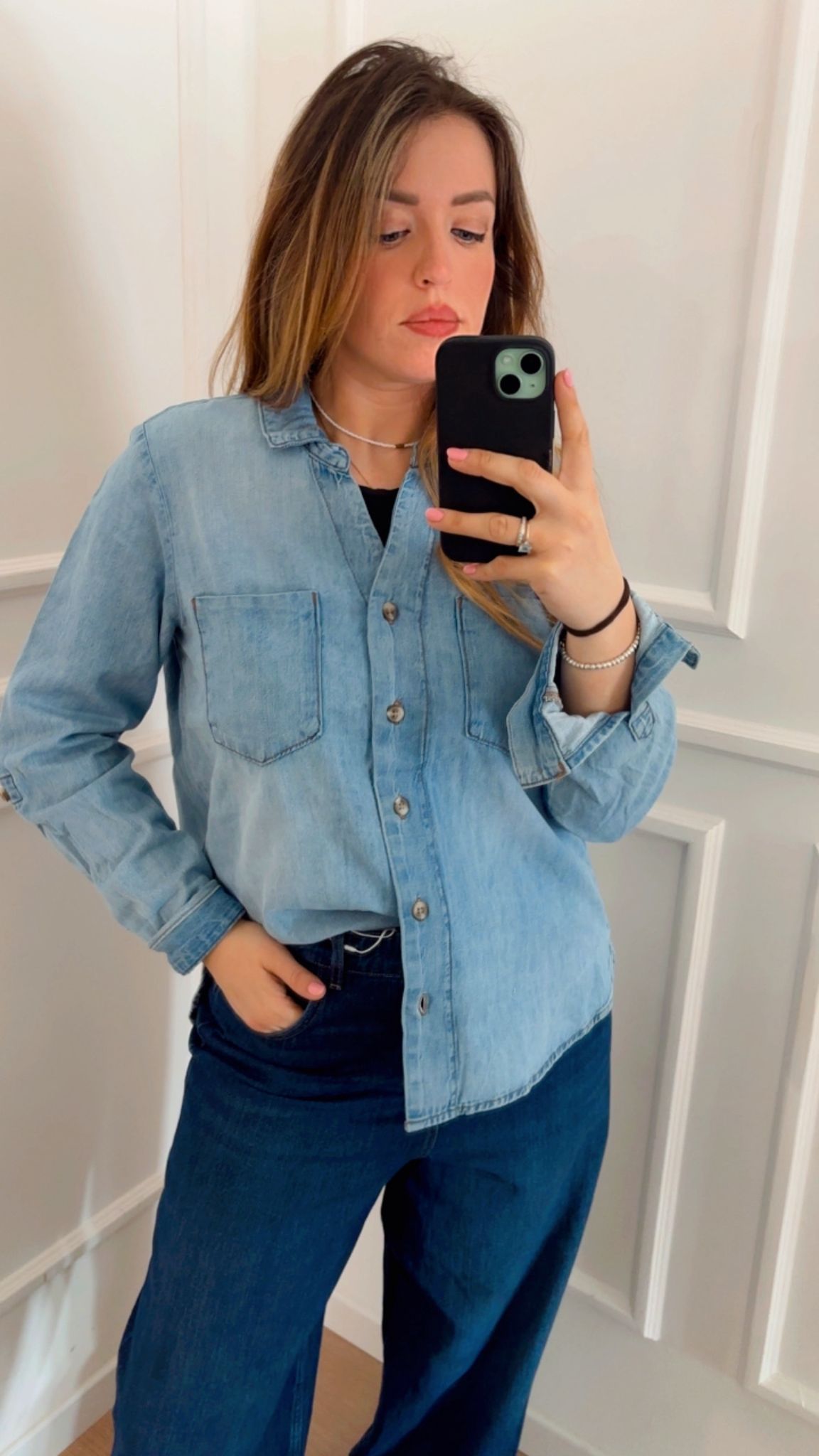 Camicia in denim Yasmin Only