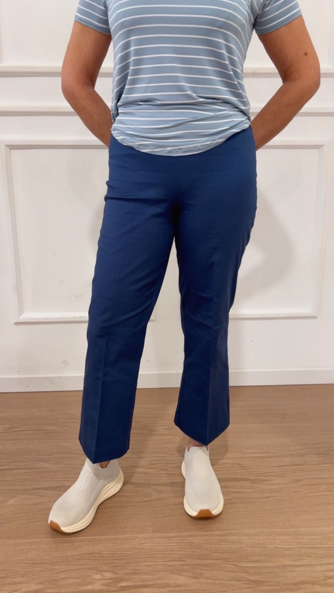 Pantalone rasatello cropped DC62PM Ragno