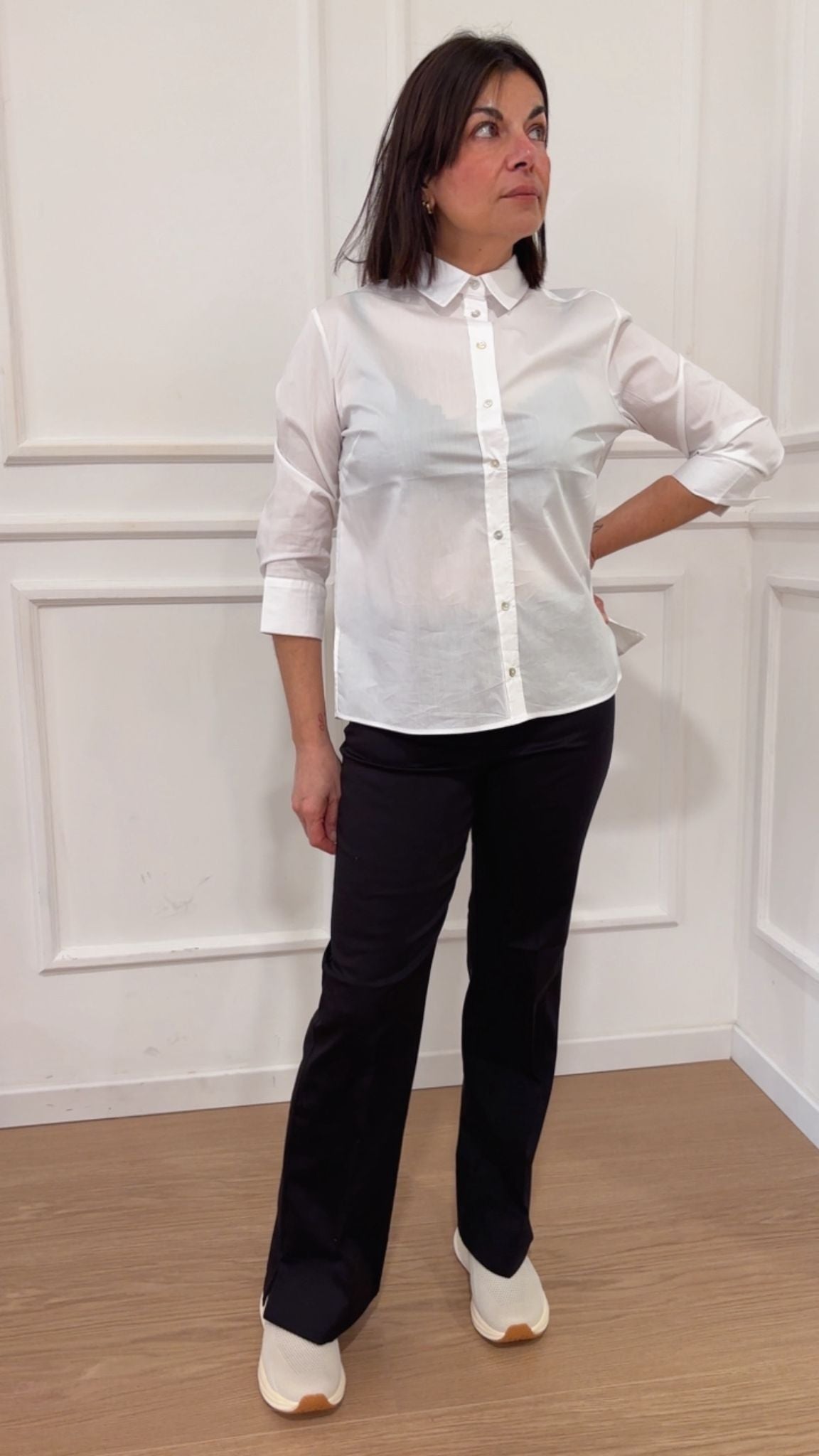 Pantalone flare DC62PC Ragno