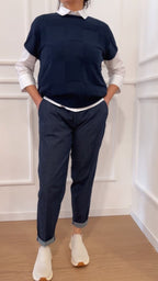 Jeans laccio Ragno DS87PB C14