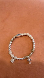 Bracciale charms Kamani tortora 1