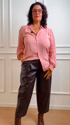 Pantalone ecopelle Markup