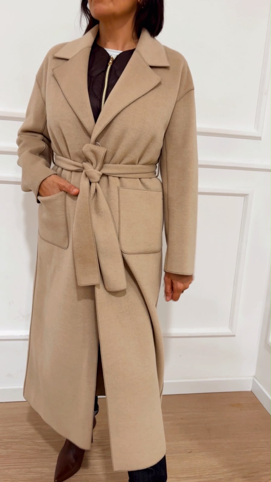 Cappotto lungo soft DQ61KL RAGNO