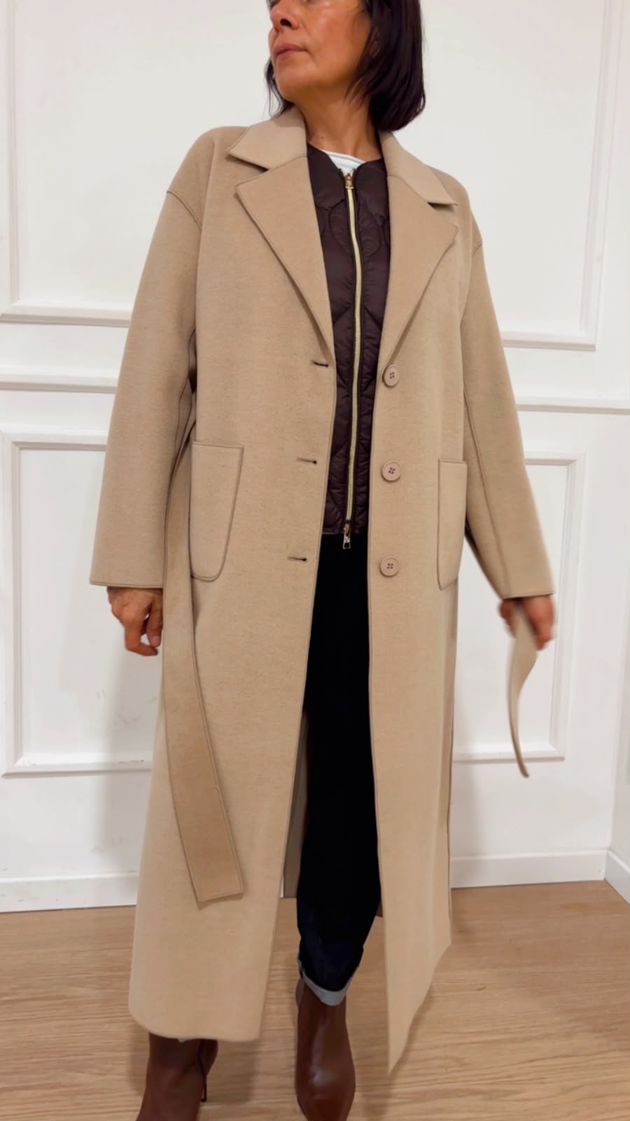 Cappotto lungo soft DQ61KL RAGNO